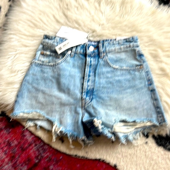 Zara Shorts Nwt Zara Jean Shorts Poshmark